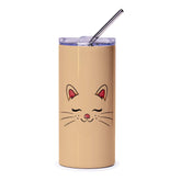 Adorable Cat Face Insulated Stainless Steel Tumbler product